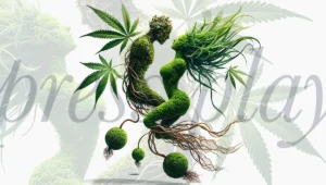 Cannabis professional with music — Press Play editorial series